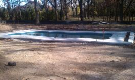 Pool ready for pavers!