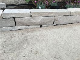Eden dry stacked retain wall